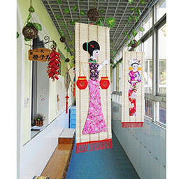 幼儿园中国风吊饰教室场地布置道具儿童手工制品手工diy材料底板