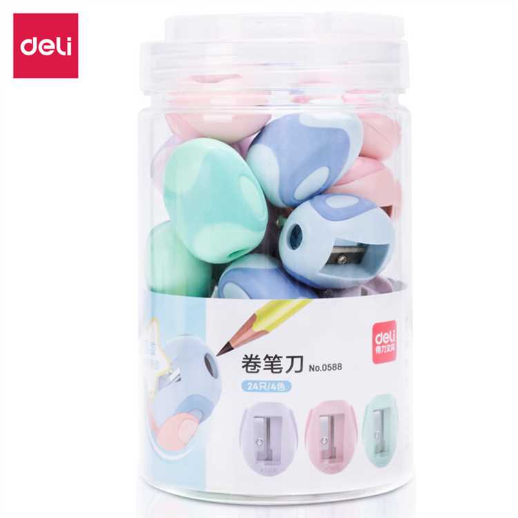 得力0588卷笔刀（24只/桶）（混）