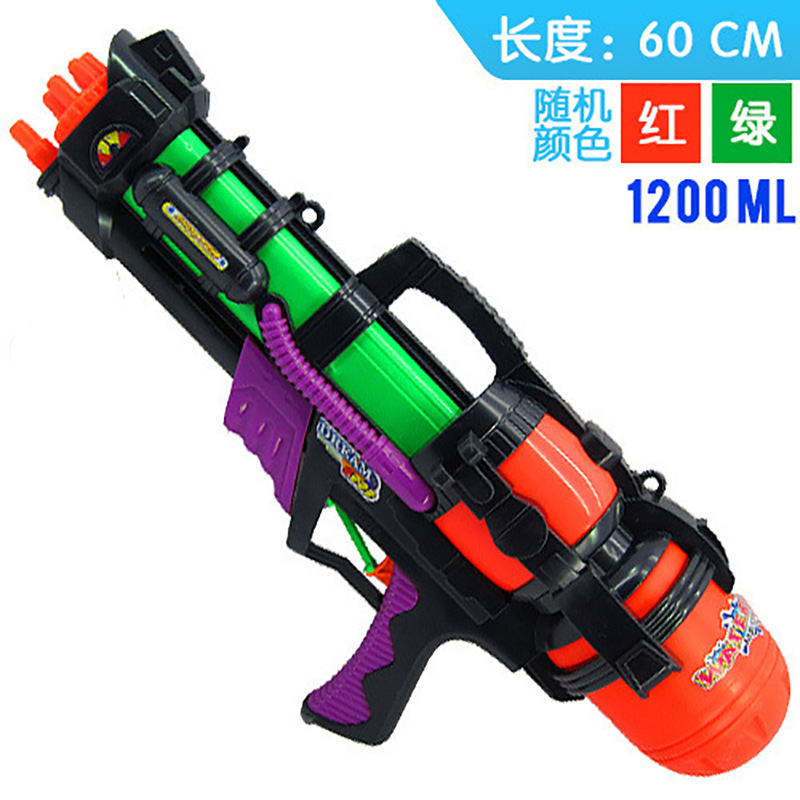 水枪儿童抽拉式夏天沙滩戏戏水玩水小玩具喷水枪